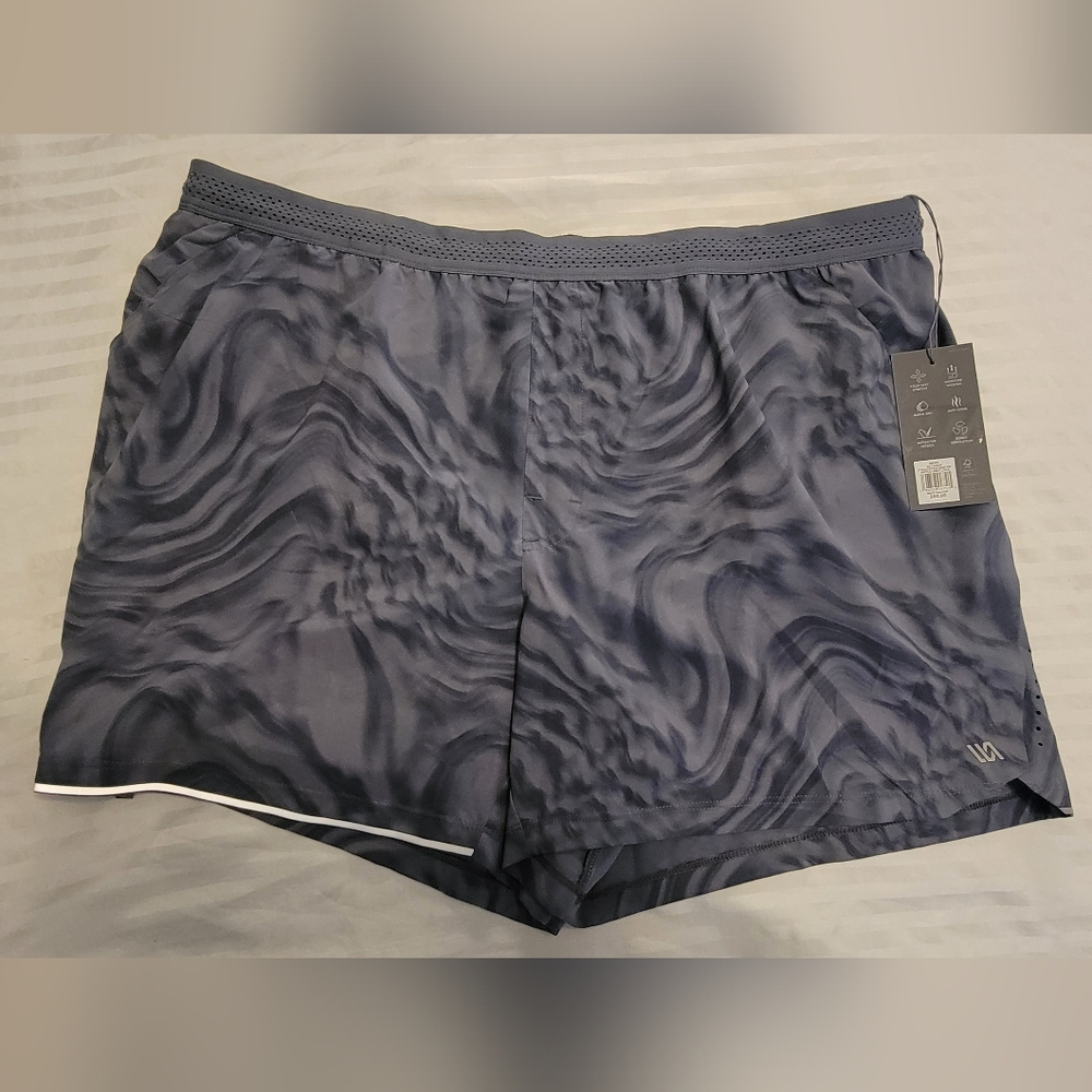 Stylish Gray Patterned Shorts